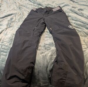 Black Backcountry Insulated Snow Pants
